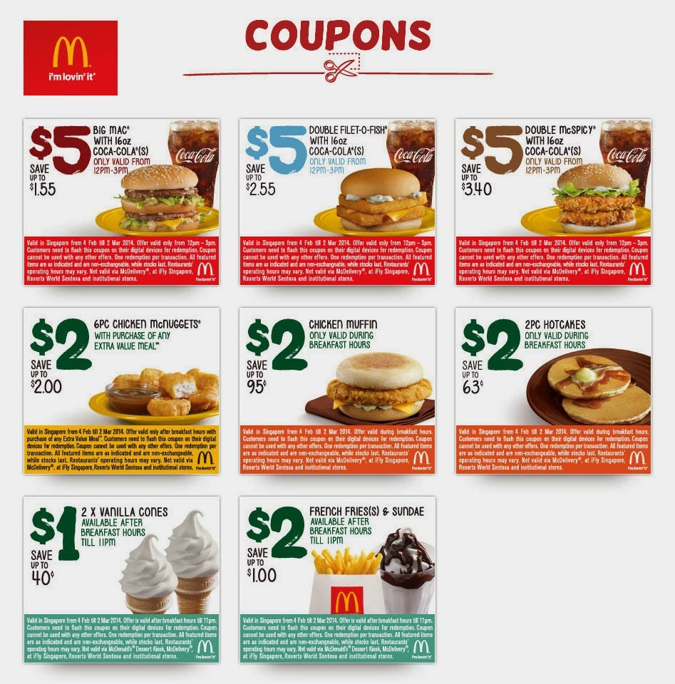 Mcdonalds discount coupons mumbai